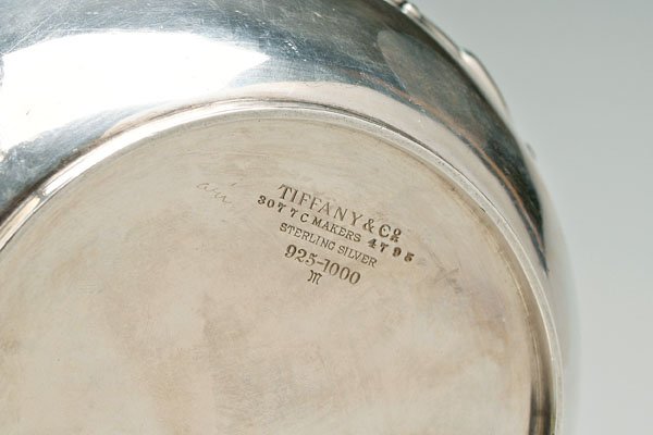 Tiffany sterling water pitcher, - 2