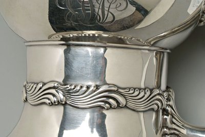 Tiffany sterling water pitcher, - 6