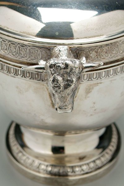 Tiffany sterling sauce tureen, - 3