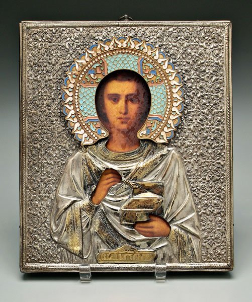 Khlebnikov Russian icon,