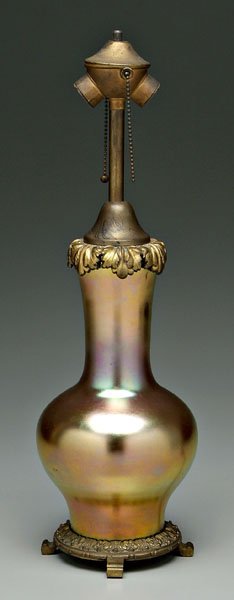 Steuben lamp,