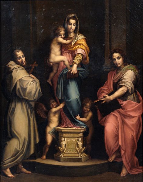 Painting after Andrea del Sarto, - 2