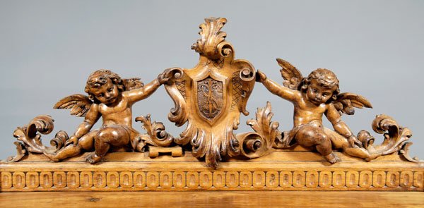 Italian Renaissance Revival desk, - 3