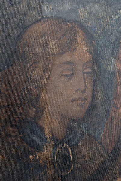 Pre-Raphaelite wall hanging, - 5