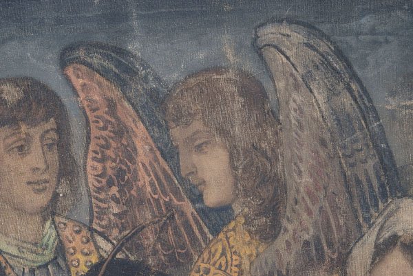 Pre-Raphaelite wall hanging, - 7