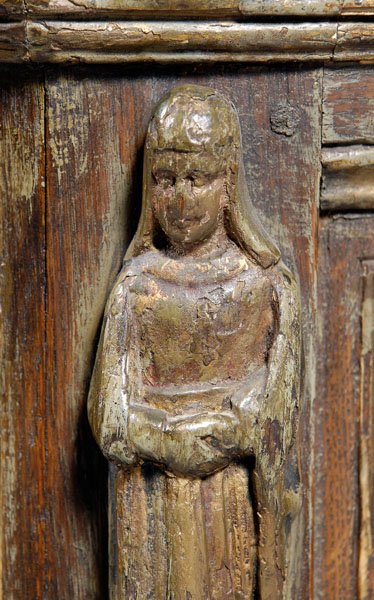 Gothic Revival court cupboard, - 3