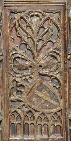 Gothic Revival court cupboard, - 4