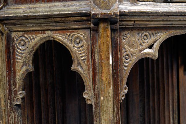 Gothic Revival court cupboard, - 5