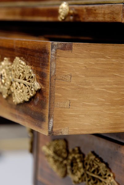 Fine Louis XVI style cylinder desk, - 5