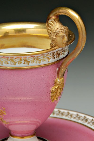 Three cups and saucers - 4