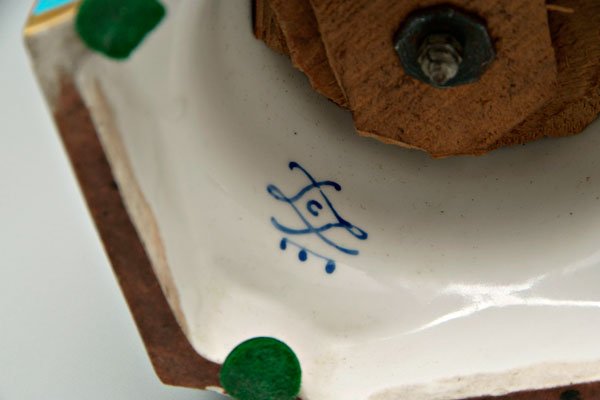 Pair Sèvres candlesticks: - 4
