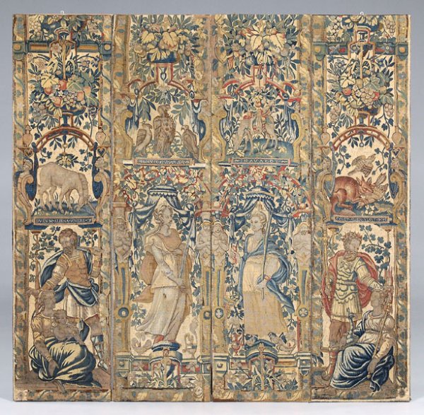 Tapestry border fragments,