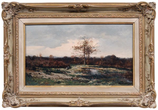 Charles Hippolyte Desmarquais painting