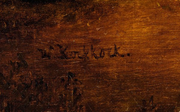 Dutch School genre painting, - 6