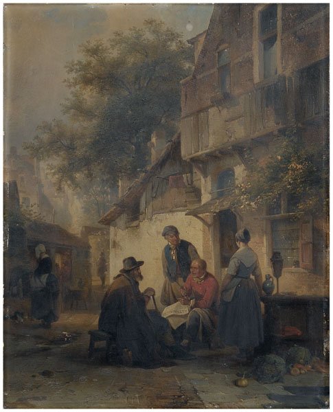 Jean Michael Ruyten painting