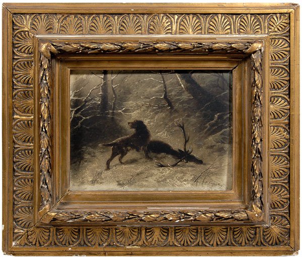 Otto Scheurer painting