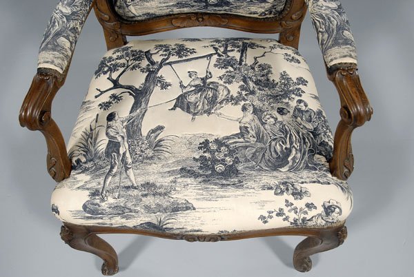 Provincial Louis XV style [fauteuil,] - 5