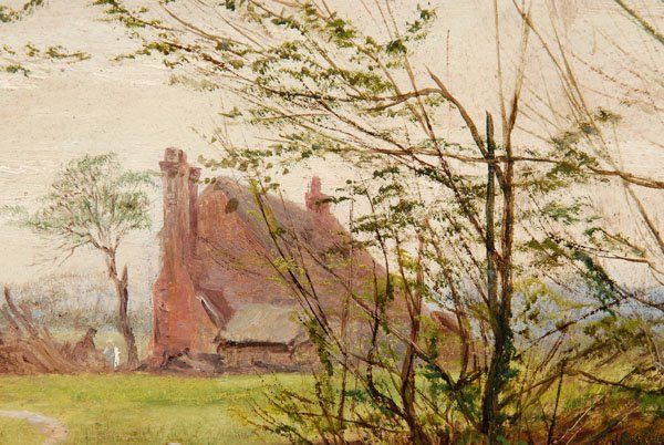 Painting signed W.S. Burnham, - 5