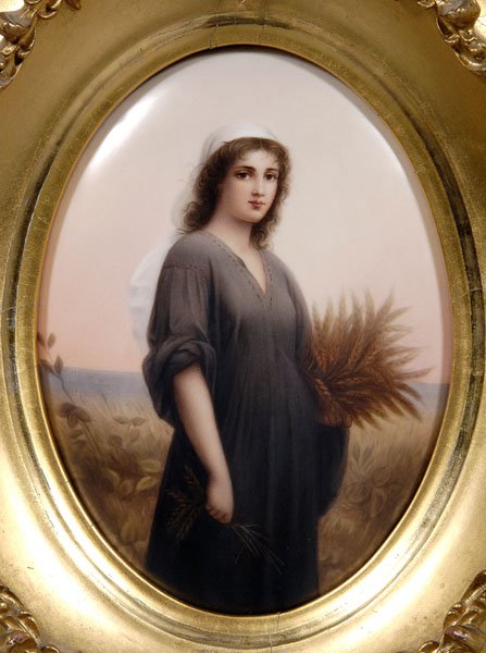 Berlin porcelain plaque signed Wagner - 2