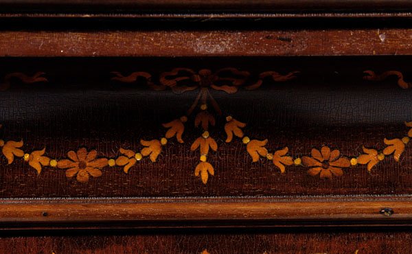 Fine Elliott inlaid tall case clock, - 6