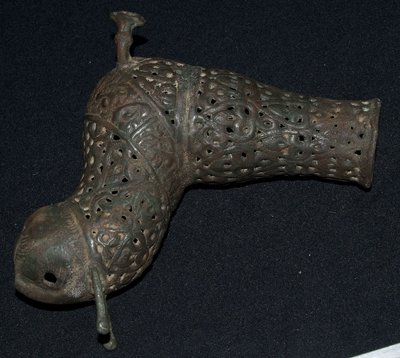 Two ancient objects, cat, ram's head - 7
