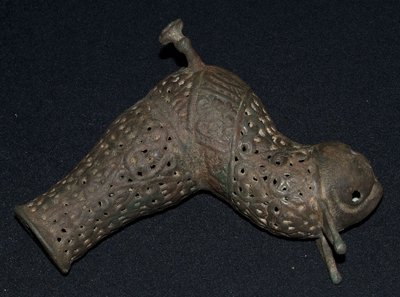Two ancient objects, cat, ram's head - 8