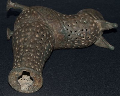 Two ancient objects, cat, ram's head - 9
