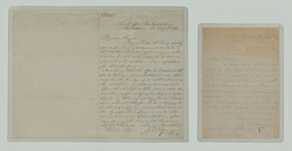 P.G.T. Beauregard autograph letters