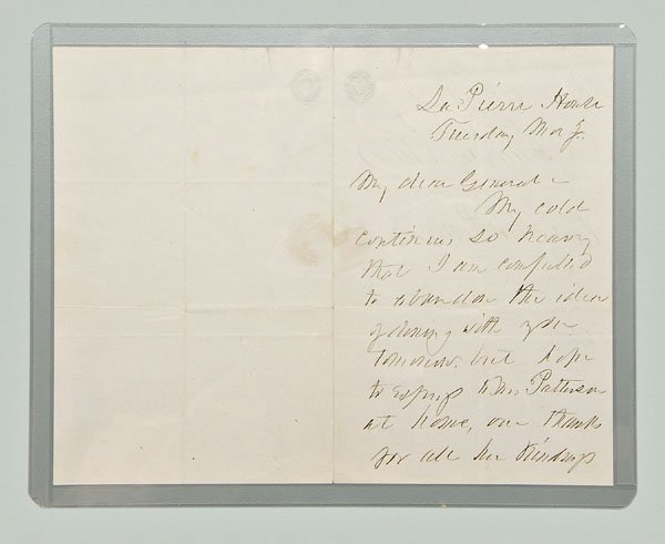 Four Franklin Pierce letters, - 4