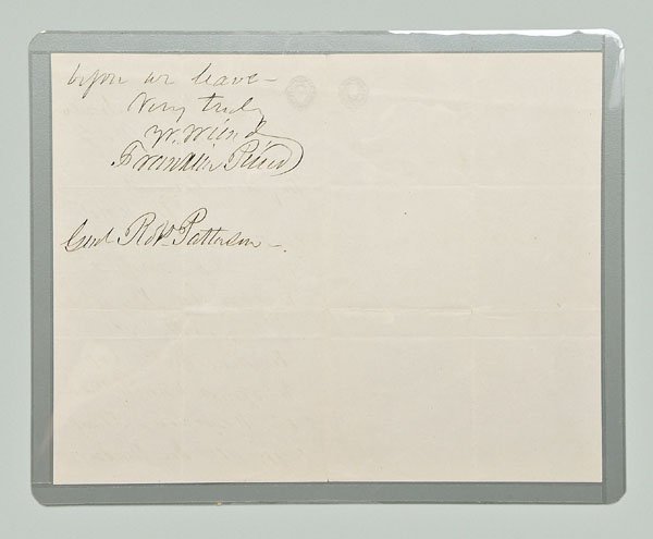 Four Franklin Pierce letters, - 5