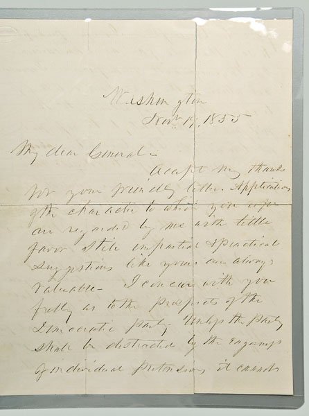 Four Franklin Pierce letters, - 6