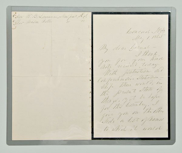 Four Franklin Pierce letters, - 7