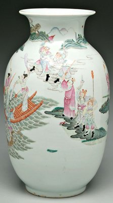 Chinese [famille rose] vase, - 2