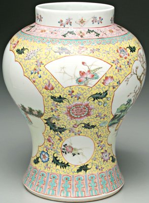 Chinese [famille rose] vase, - 6