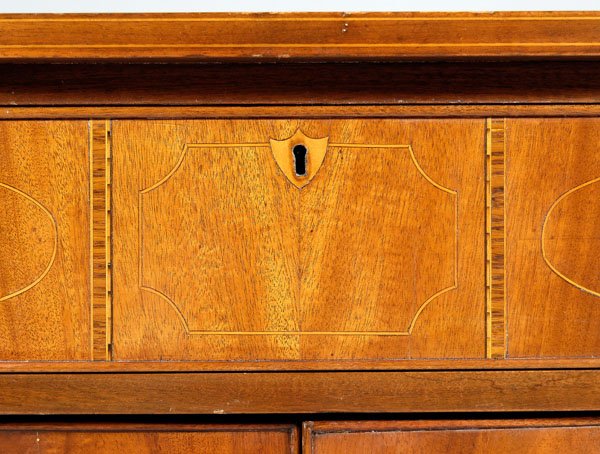 Federal style inlaid sideboard, - 4