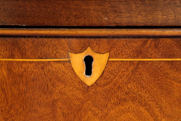 Federal style inlaid sideboard, - 5