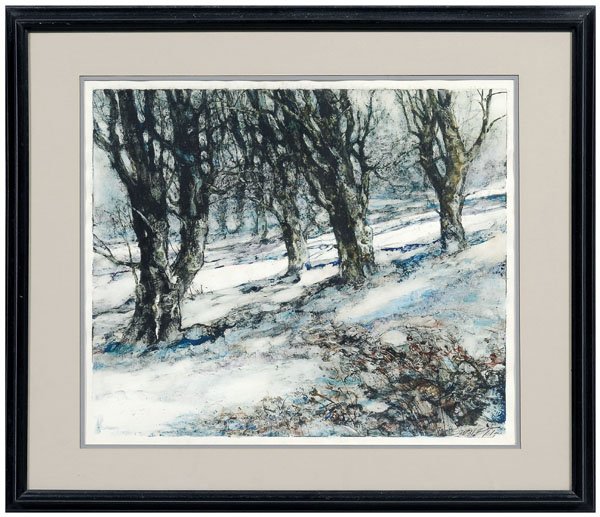 Carl Sublett watercolor