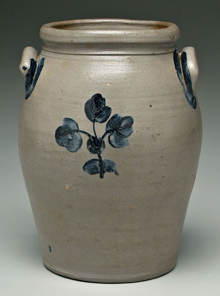1841 Loundes stoneware jar, - 2