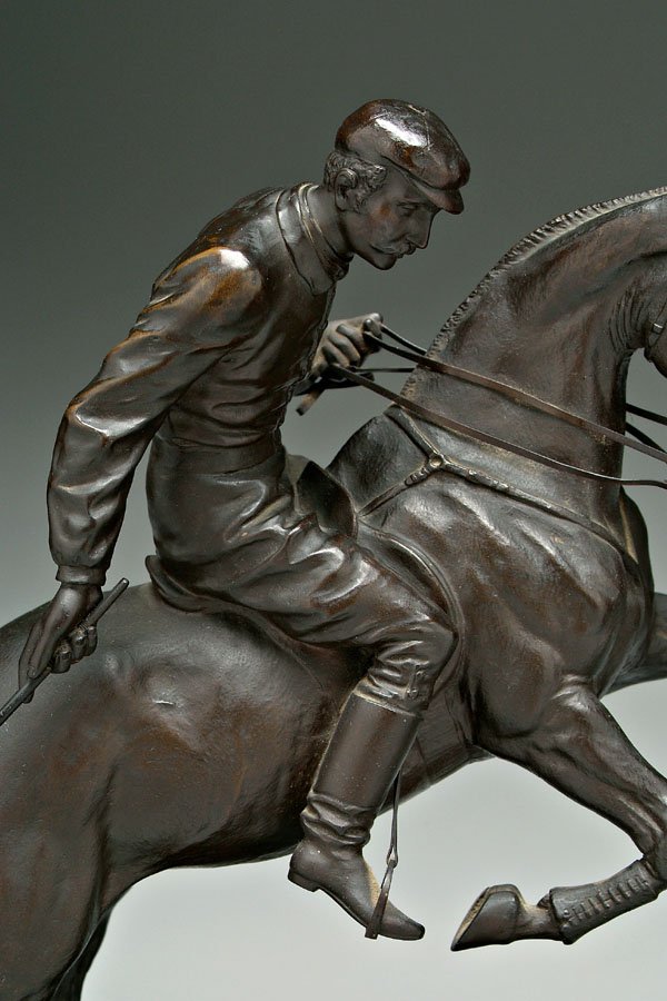 Pair Isidore Jules Bonheur bronzes - 2
