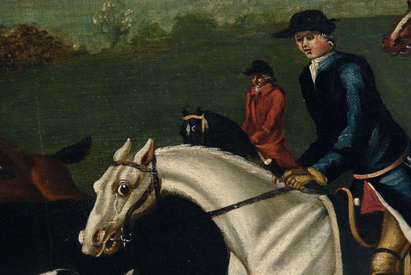 Two Dutch School hunt scenes: - 6