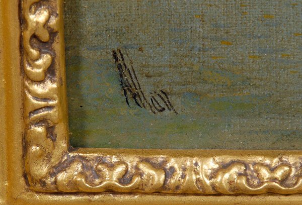 British School painting signed Allan, - 2