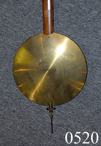 Walnut Vienna regulator clock, - 9