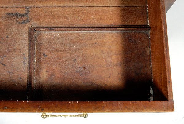 Chippendale mahogany writing table, - 7