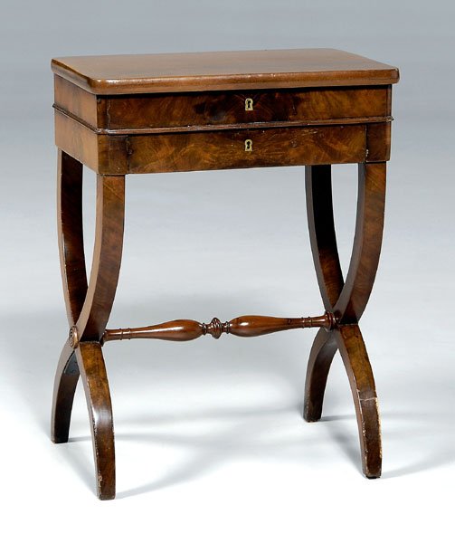 French Empire lady's work table/vanity