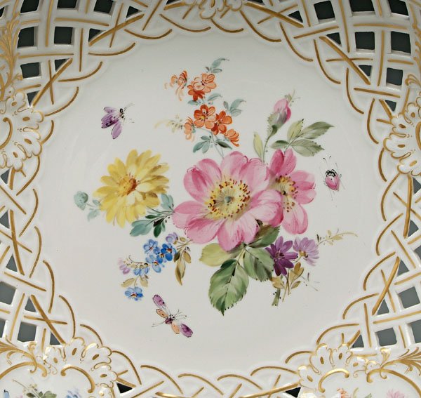 14 pieces Meissen china - 4
