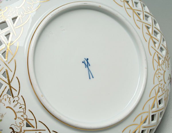 14 pieces Meissen china - 5