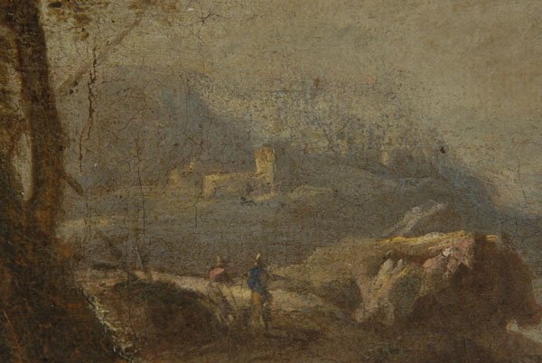 18th century painting, - 6