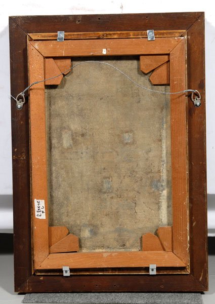 Spanish Colonial School retablo, - 7