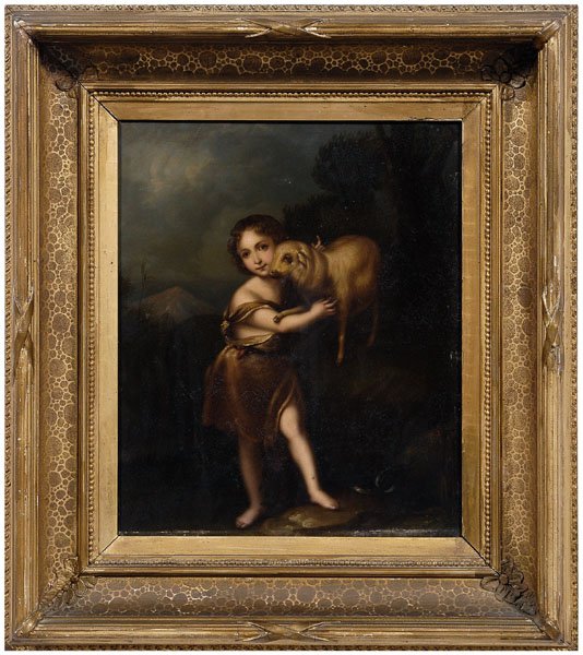 Pair paintings after Murillo - 3