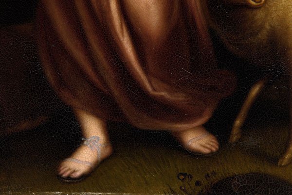 Pair paintings after Murillo - 6